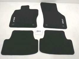 New OEM genuine VW Golf 2015-2021 Black Floor Mats 4 Piece  5G1061370WGK carpet - $79.20