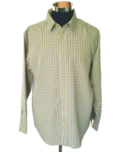 Billabong Shirt Men&#39;s Medium Casual Button Front Multicolor Checks Long Sleeves - £14.01 GBP