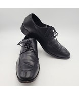 Cole Haan Air Colton Black Leather Lace Up Shoes NikeAir Sole Men&#39;s 11 M... - $619.59 MXN