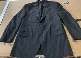 Jos A Bank Gray Wool Blazer Men&#39;s 44R, Sport Coat Suit Jacket, Formal At... - £19.14 GBP