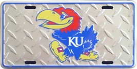 Kansas University Diamond Cut NCAA License Plate - $6.88