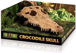 Exo Terra Crocodile Skull Hide Decoration - £25.76 GBP