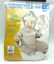 Rubies Opus Sloth Plush Infant Costume Jumpsuit &amp; Headpiece - Infant Size 2-4 - £11.12 GBP