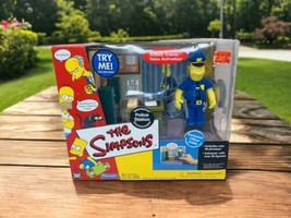 Simpsons Playmates Police Station Environment Exclusive Officer Eddie Se... - $46.63