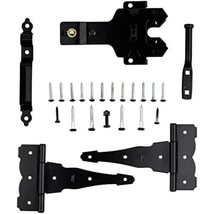 National Hardware N109-308 V8422 Deluxe Decorative T-Hinge Gate Kit in B... - $39.87