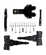 National Hardware N109-308 V8422 Deluxe Decorative T-Hinge Gate Kit in B... - $745.76 MXN