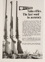 1972 Print Ad Garcia-Sako Rifles Carbine Deluxe,Sporter &amp; Heavy Barrel  - £15.11 GBP