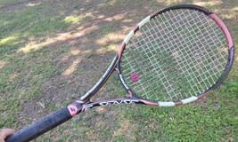 Babolat E-Sense Lite Full Graphite Tennis Racquet Racket Side Woofer 4 3/8&quot; - £43.95 GBP