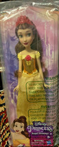 Disney Princess Royal Shimmer Belle Doll, Fashion Doll with Skirt and Yellow - £17.27 GBP