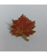 Vintage Canada Canadian Maple Leaf Lapel Hat Pin - $7.24 CAD