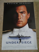 Under Siege - Movie Poster With Steven Seagal - £16.59 GBP