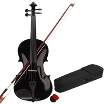 New Student Instruments Full Size 4/4 Acoustic Violin + Case + Bow + Ros... - $89.99