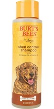 Burt&#39;s Bees For Pets Natural Shed Control Shampoo With Omega 3 And Vitamin E | | - £12.58 GBP