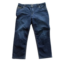 So Lifting By Chicos Womens Cropped Dark Wash Jeans Size 3 Stretch Denim... - $17.32