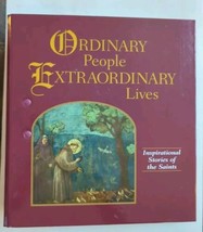 Ordinary People Extraordinary Lives Inspirational Stories Of The Saints Binder - £29.89 GBP