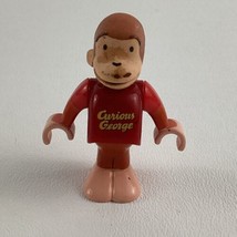 Brio Curious George Collectible Poseable 2&quot; Figures Monkey Vintage 1990s Toy - £19.66 GBP