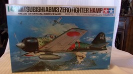 1/48 Scale Tamiya IJN Zero Fighter A6M3 Airplane Kit  #61025 - £26.30 GBP