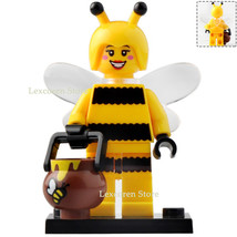 Bumblebee Girl Cartoons Movie Minifigures Toy Gift for Kids - £2.36 GBP