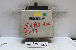 1986-1987 SAAB 900 Engine Control Unit ECU 0280000514 Module 663 3D8 B4 - $18.49