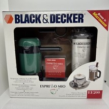 Black &amp; Decker Expresso Mio Espresso Beverage Kit Microwave In Minutes W/frother - £14.46 GBP