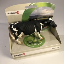 Schleich 13633 Holstein Cow Dairy Breed Model Toy Cow RETIRED NEW in BOX - $24.74