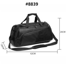 Dry Wet Separation Training Bag Waterproof Large Capacity Luggage Bag for Men Wo - £117.07 GBP