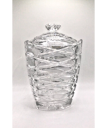 BLOCK Northwinds 24% Lead Hand Crafted Crystal Lidded Ice Bucket Poland - £31.54 GBP