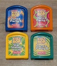 Fisher Price Star Station Cartridge Lot of 4 Kidz Bop Dance Party &amp; Star... - £14.43 GBP