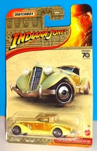 Matchbox 2024 #48 Indiana Jones Movie Car 1936 Auburn Speedster 851 Yellow - £3.19 GBP