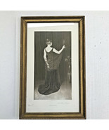 A Blond Profile Photgravure Print Dannat 1889 Victorian Beauty - £39.84 GBP