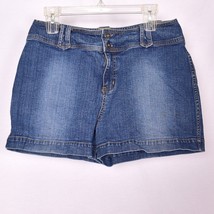 Sonoma Jean Company Stretch Blue Jean Shorts Size 12 - £11.03 GBP