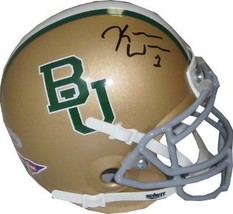 Kendall Wright signed Baylor Bears Authentic Schutt Mini Helmet- Wright ... - $47.95