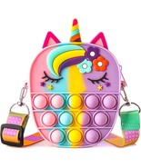 Pop Purse for Girls Fidget Shoulder Bags, Pop Coin Purse Bubble Crossbod... - €15,46 EUR