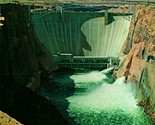 Page Arizona AZ Glen Canyon Dam UNP Vtg Chrome Postcard M12 - £2.30 GBP