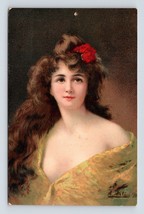 Rosalind Painting By Angelo Asti UNP DB Postcard L15 - £7.65 GBP