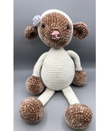 Handmade Plush Crochet Amigurumi Lamb Spring Easter Kids Toy Decor - $21.67