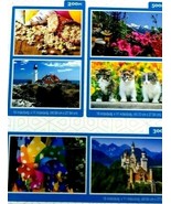 6 Photo Gallery Jigsaw Puzzles - LIGHTHOUSE, CATS, CASTLE, AND MORE - TC... - €14,01 EUR