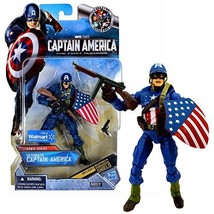 The First Avenger Marvel Year 2011 Captain America Series Exclusive 6 Inch Tall  - £119.61 GBP