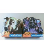 Star Wars Puzzle 1000 Piece Lot of 2 Collectors Tin Sealed Darth Vader B... - $20.48 CAD