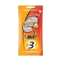 BiC 3 Sensitive Triple Blade Disposable Razor - 8 Pack  - $12.00