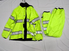 Spiewak S308VR Vizguard Short Reversible Rain Jacket + Pants - Size S - Used - $59.35