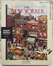 The New Yorker &quot;Main Street&quot;  Beatrice Tobias 1000 Piece Puzzle NY Puzzl... - $13.94