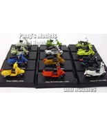 Vespa Scooter Set of 12 different Motorcycles 1/32 Scale Diecast Models - €85,05 EUR