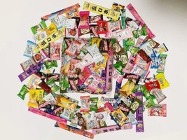 100 PCs Asian Candy Pack  Korean , Japanese, Chinese, Variety Taste Sample Lot - £18.95 GBP