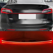 Dynamic Rear Trunk Brake Light Bar Tail Stop Brake Lamp For Tesla Y 2020... - $199.95