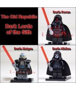 3 pcs The Old Republic Star Wars Minifigure Set +Stands Revan Malgus Nihilus USA - £15.65 GBP