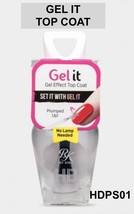 Rk By Ruby Kisses Hd Nail Polish Getl It Gel Effect Top Coat HDPS01 - £1.55 GBP