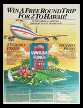 1981 Hawaiian Punch Fruit Punch Fruit Juicy Red Circular Coupon Advertisement - £15.24 GBP
