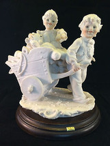 Capodimonte Figurine B.Merli : Boy and Girl . Marked - £142.63 GBP