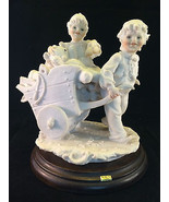 Capodimonte Figurine B.Merli : Boy and Girl . Marked - £140.36 GBP
